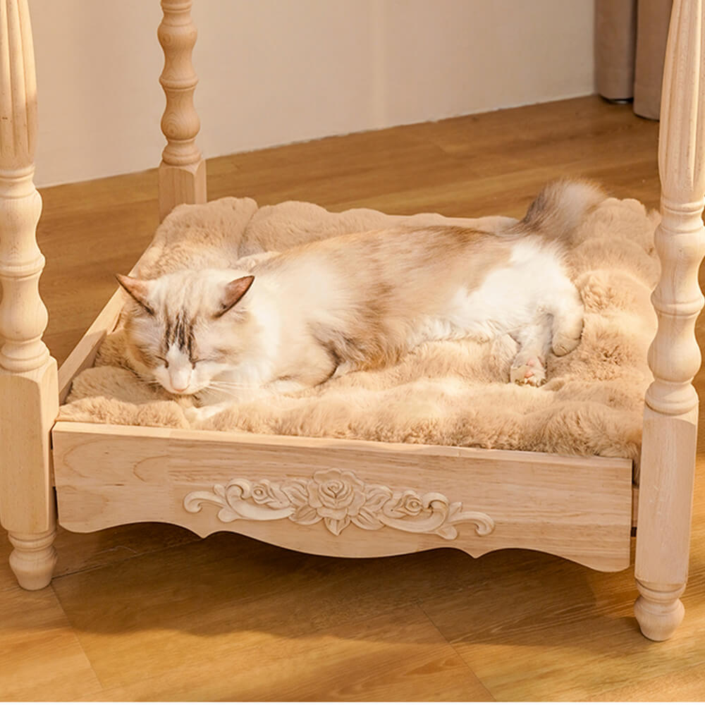 Wave Pattern Ultra Soft Faux Rabbit Fur Dog & Cat