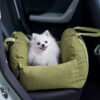 Herringbone Travel Bolster Safety Puppy Dog Car Se