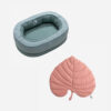 Leaf Shape Dog Blanket With Donut Dog Bed Luxury D