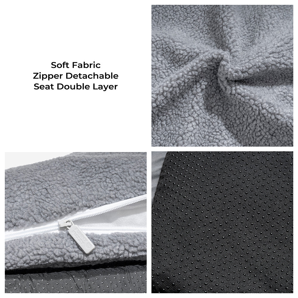 Soft Faux Lambswool Double Layer Dog & Cat Sofa Be