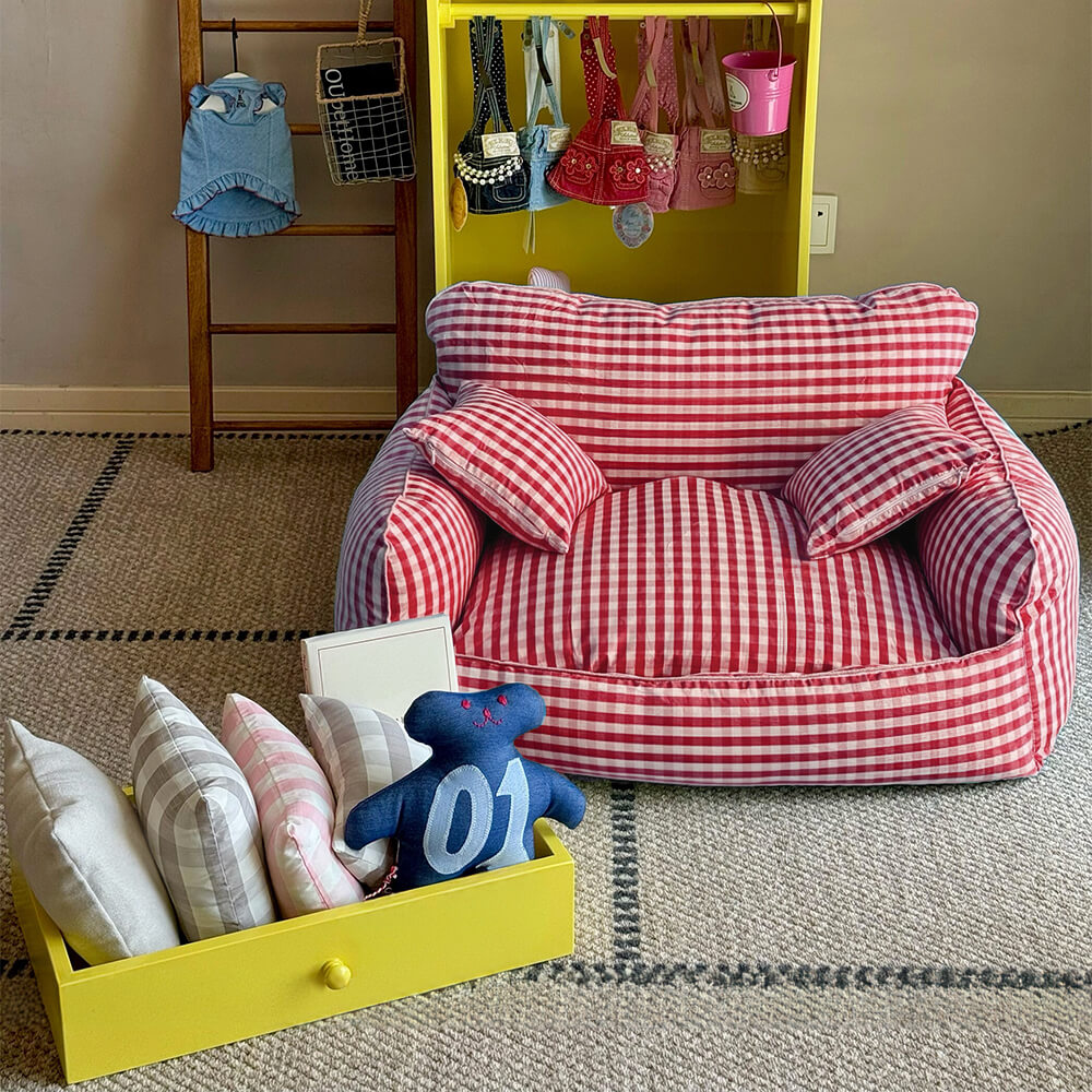 Good Things Linen Breathable Comfort Pet Sofa Bed