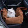 Herringbone Travel Bolster Safety Puppy Dog Car Se