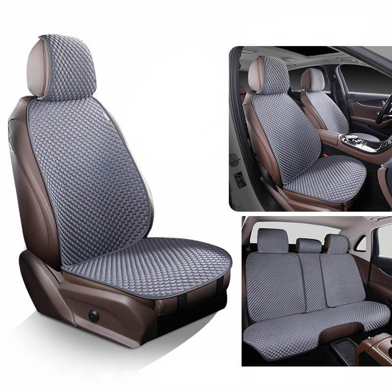 Ice Silk Cooling Breathable Car Seat Protective Fr
