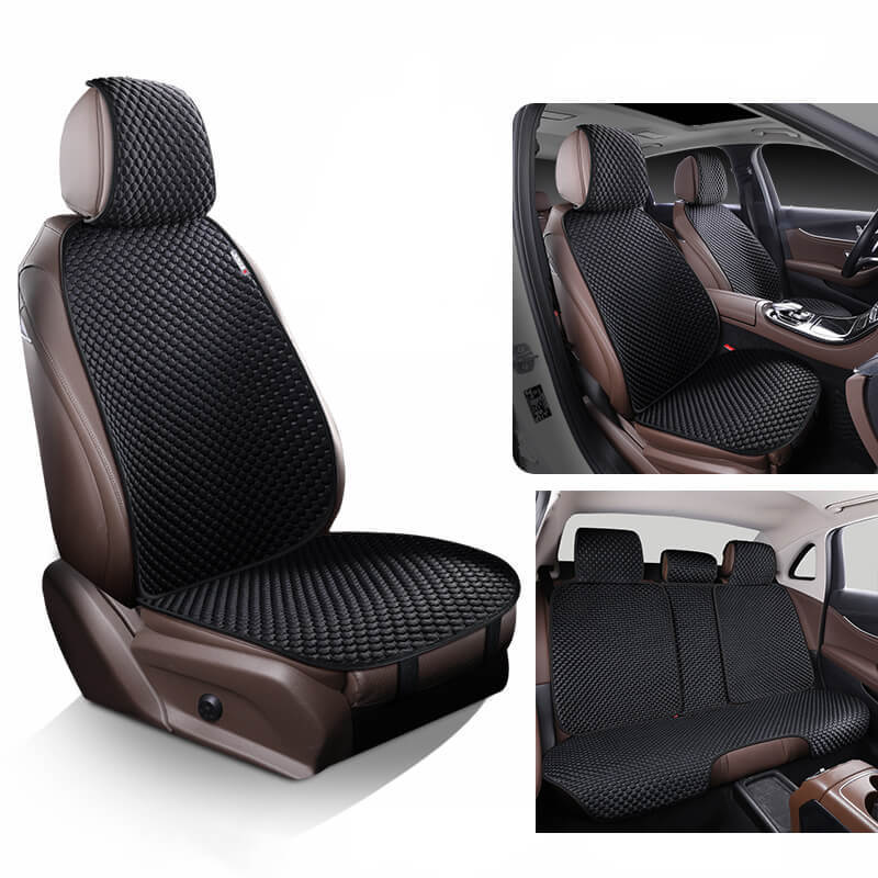 Ice Silk Cooling Breathable Car Seat Protective Fr