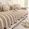 Irregular Contrast Color Chenille Skin-Friendly No