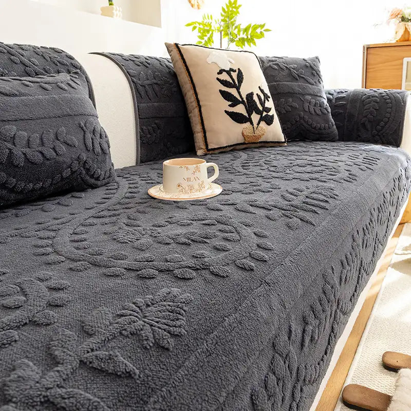 Jacquard Plush Comfortable Scratch-Resistant Non-S
