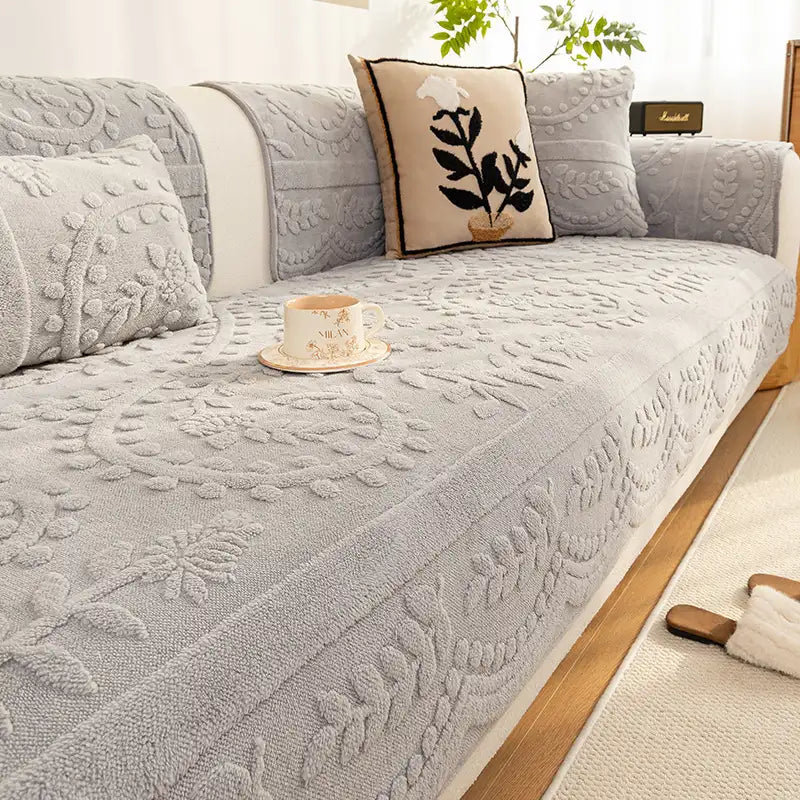 Jacquard Plush Comfortable Scratch-Resistant Non-S