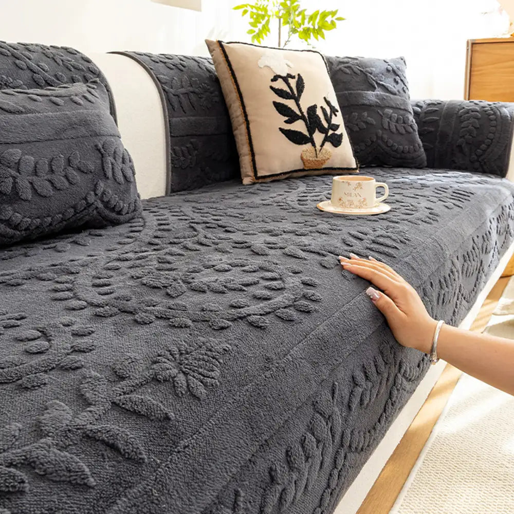 Jacquard Plush Comfortable Scratch-Resistant Non-S