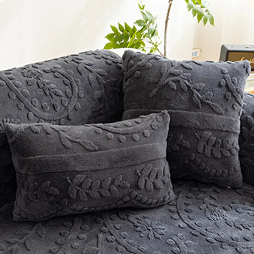Jacquard Plush Comfortable Scratch-Resistant Non-S