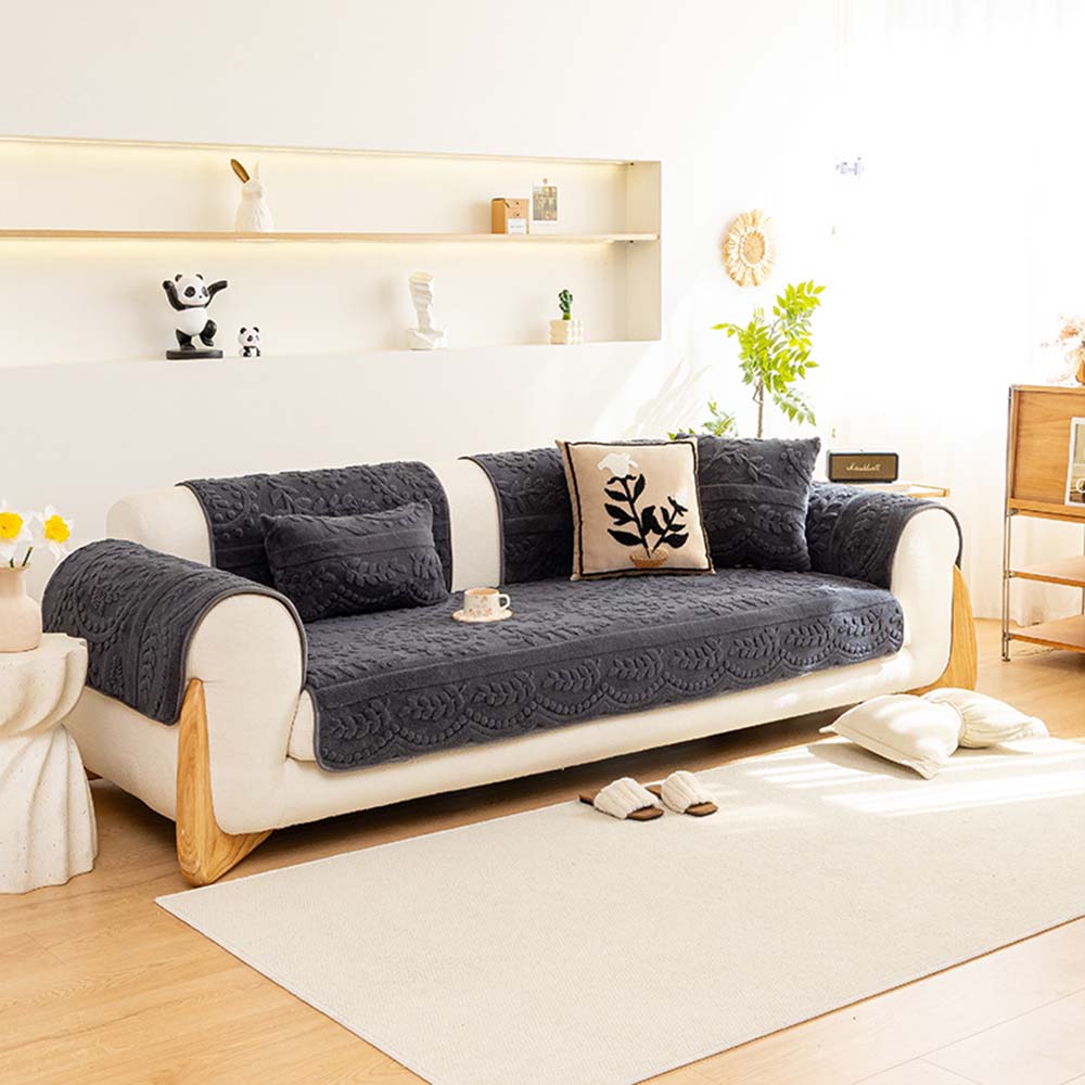 Jacquard Plush Comfortable Scratch-Resistant Non-S