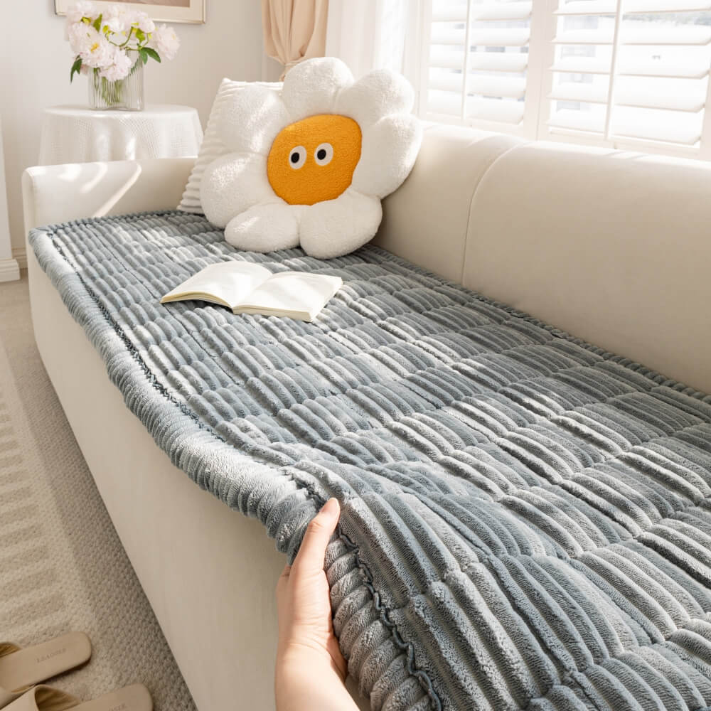 Lazy Soft Flannel Breathable Pet Mat Non-slip Couc