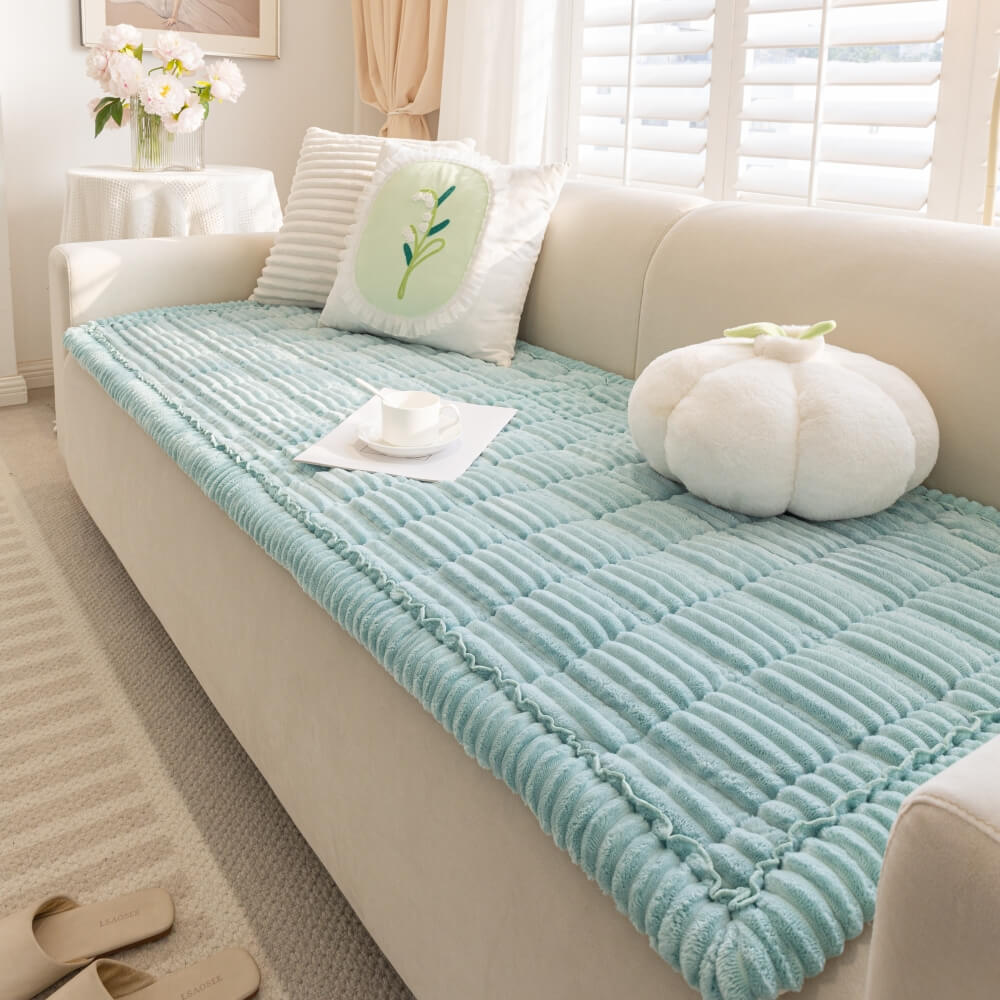 Lazy Soft Flannel Breathable Pet Mat Non-slip Couc