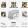 Lightweight Breathable Mesh Safe Pet Carrier - Urb