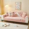 Lovely Cat's Paw Sherpa Fleece Anti-Slip Couch Cov
