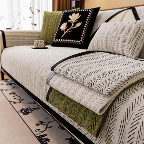 Modern Chenille Fabric Furniture Protection Anti-S