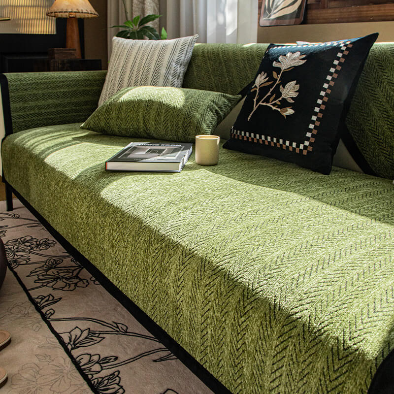 Modern Chenille Fabric Furniture Protection Anti-S