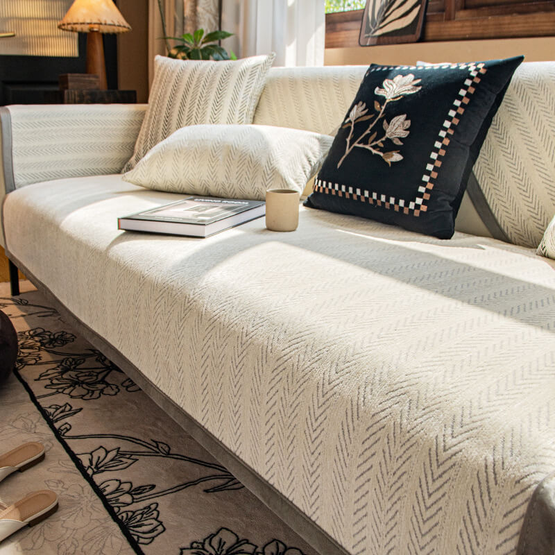 Modern Chenille Fabric Furniture Protection Anti-S