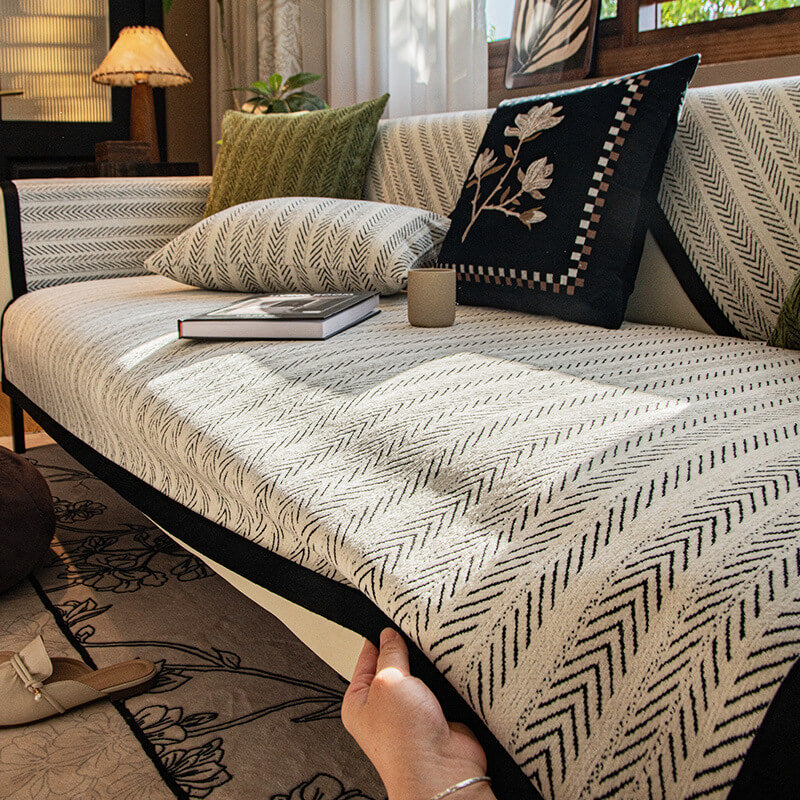 Modern Chenille Fabric Furniture Protection Anti-S