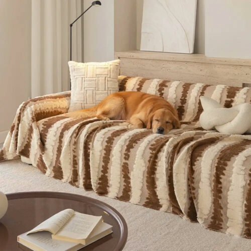 Modern Comfort Plush Multifunctional Blanket Sofa 