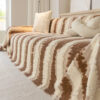 Modern Comfort Plush Multifunctional Blanket Sofa