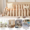 Modern Comfort Plush Multifunctional Blanket Sofa