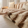 Modern Comfort Plush Multifunctional Blanket Sofa