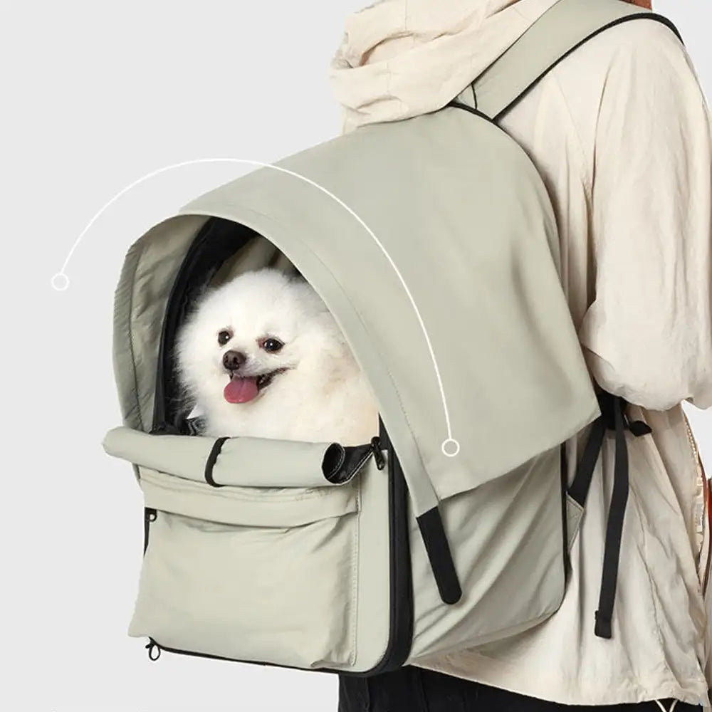 Outdoor Travel Expandable Breathable Cat Carrier B