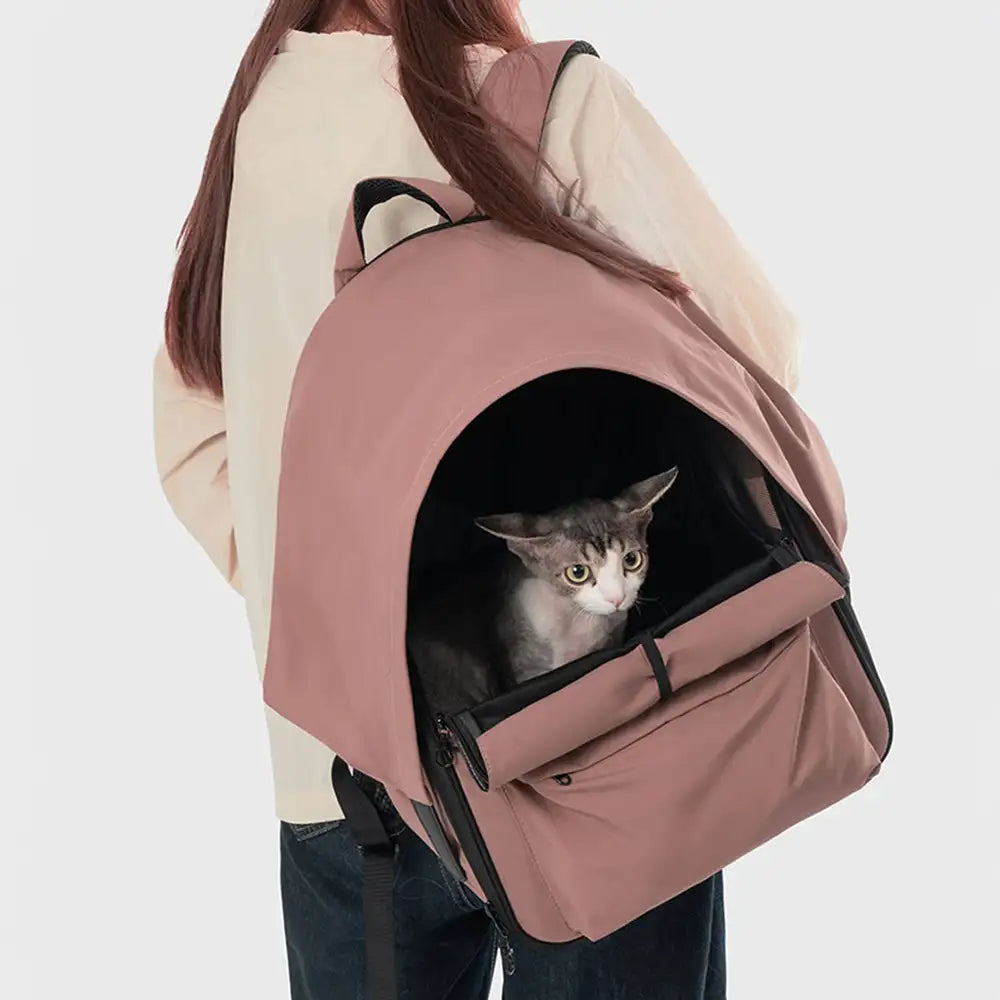 Outdoor Travel Expandable Breathable Cat Carrier B