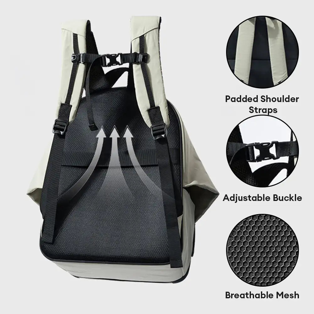 Outdoor Travel Expandable Breathable Cat Carrier B