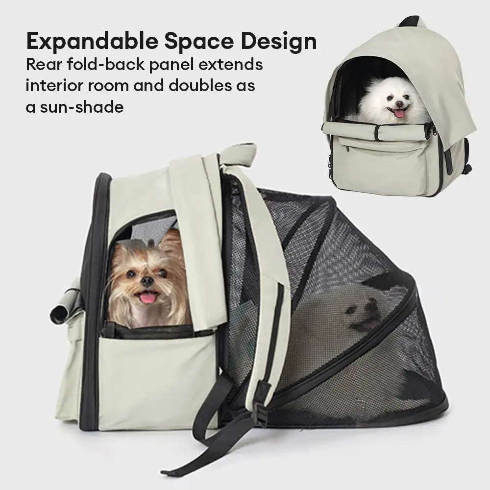 Outdoor Travel Expandable Breathable Cat Carrier B