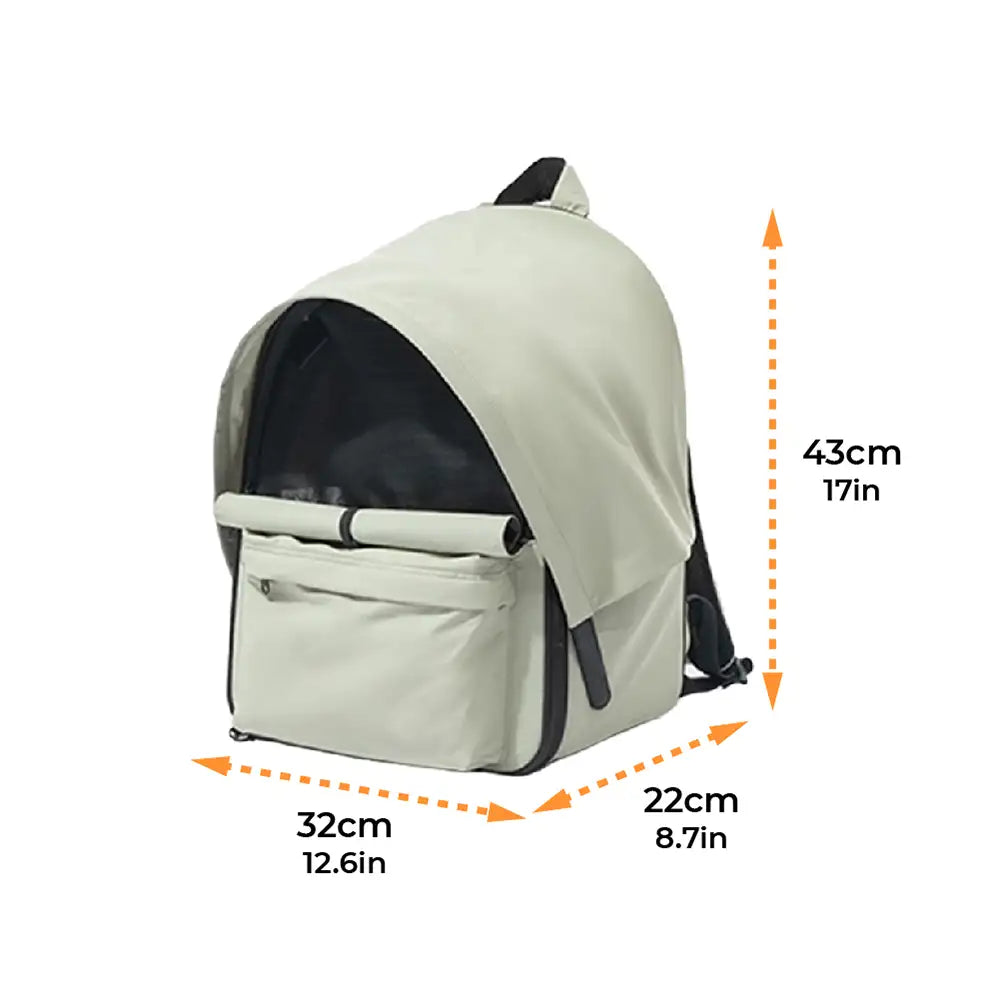 Outdoor Travel Expandable Breathable Cat Carrier B