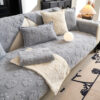 Paw Print Cute Plush Thick Sofa Decoration Non-sli