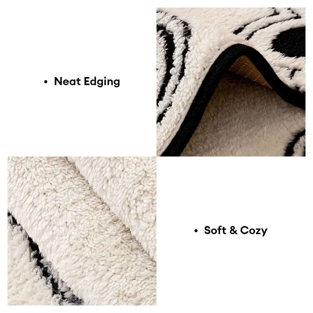 Paw Print Soft Polar Fleece Sofa Protector Non-sli