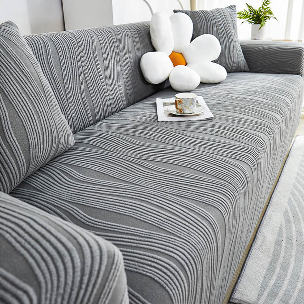 Jacquard Stretch Full-Cover Anti-scratch Couch Cov