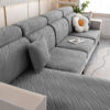 Wave Jacquard Sofa Stretch Anti-Slip Full Wrap Mag