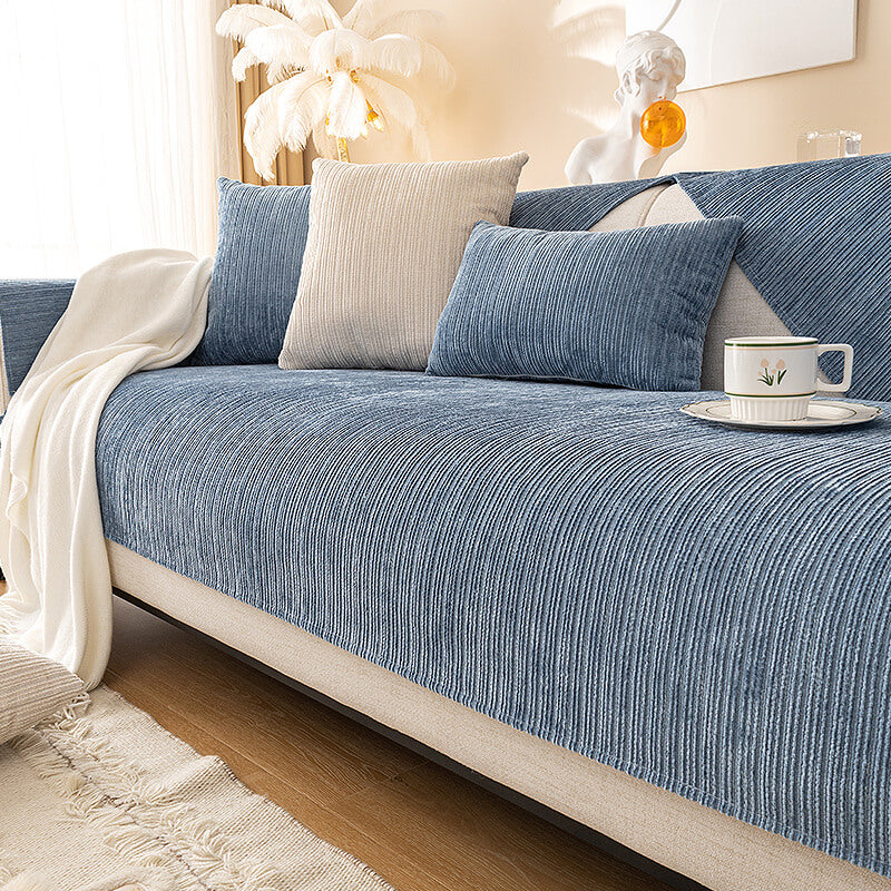 Simple Solid Color Chenille Scratch-resistant Prot
