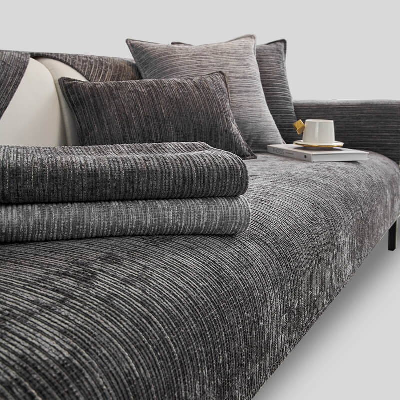 Simple Solid Color Chenille Scratch-resistant Prot