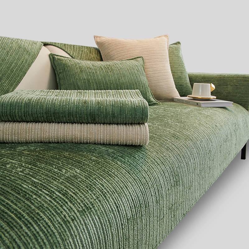 Simple Solid Color Chenille Scratch-resistant Prot