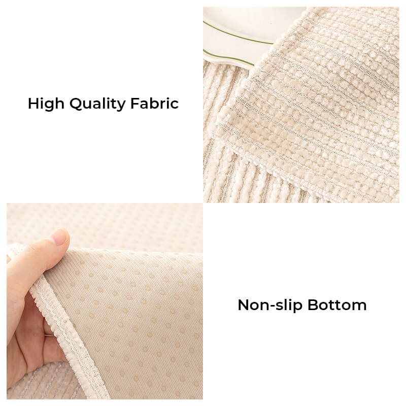 Simple Solid Color Chenille Scratch-resistant Prot