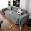 Soft Line Chenille All-Season Sofa Durable Protect