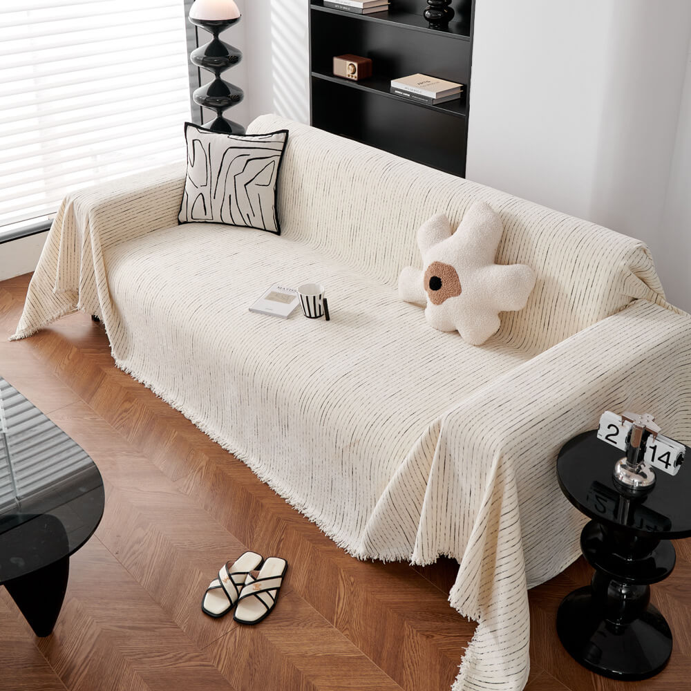 Soft Line Chenille All-Season Sofa Durable Protect