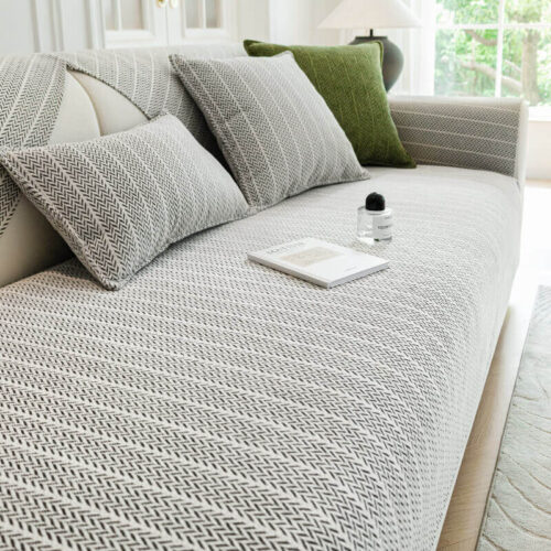 Solid Color Chenille Anti-scratch Herringbone Couc