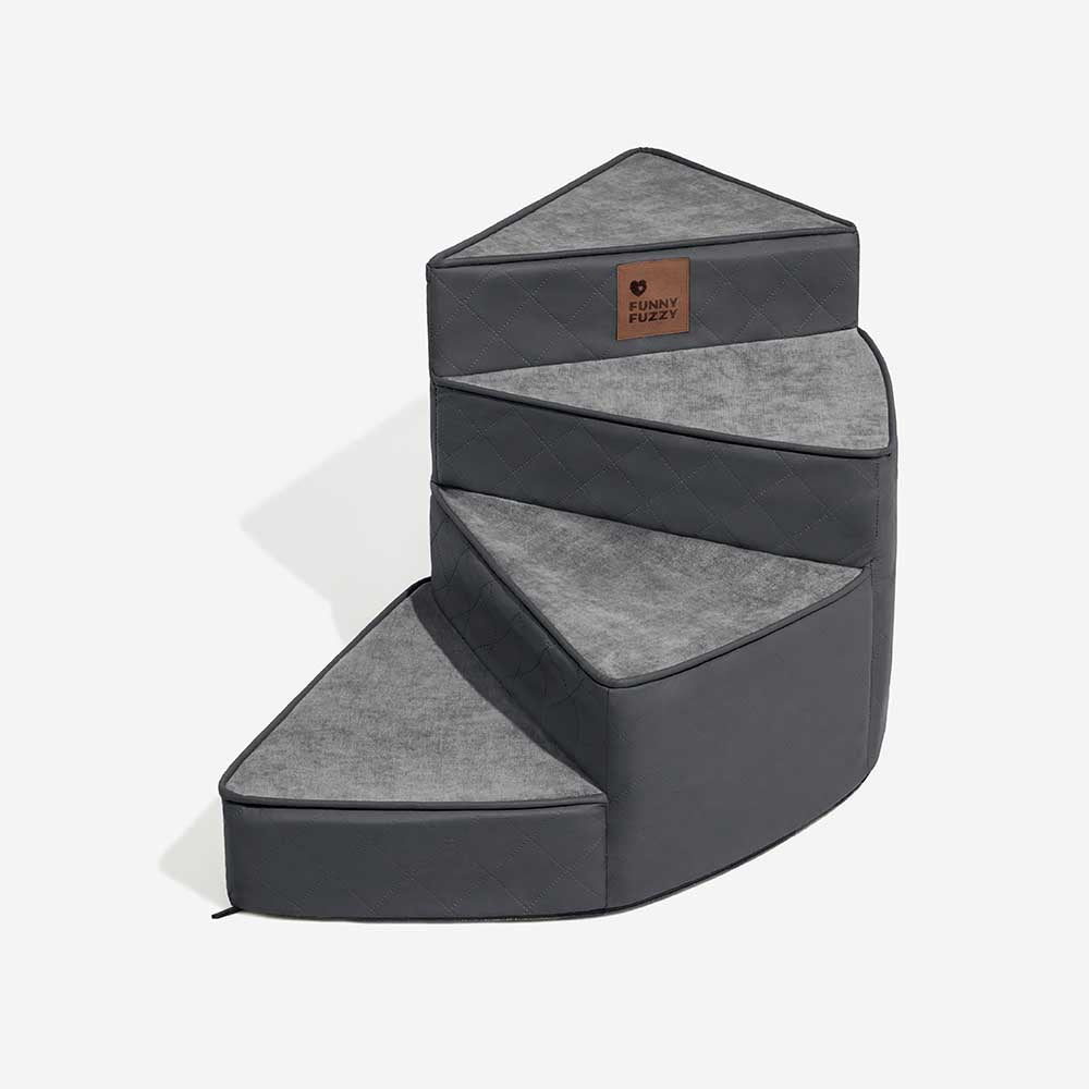 Luxe Water-repellent Faux Leather Removable Spiral