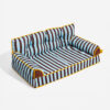 Stripe Waterproof Foldable Large Dog Sofa Bed - Su