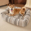 Striped Chenille Scratch-Resistant Breathable Neck