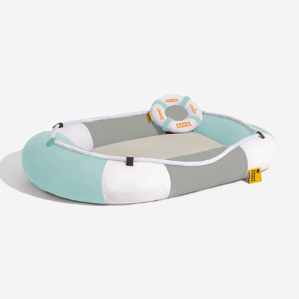 Summer Cooling Waterproof Boat-Shaped Pet Bed or P