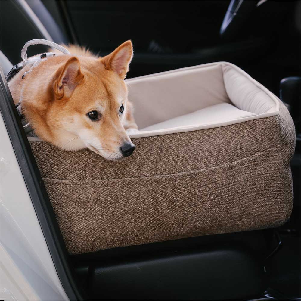 Travel Safety Seat Thickened Elevated Dog Car Seat