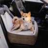 Travel Safety Seat Thickened Elevated Dog Car Seat