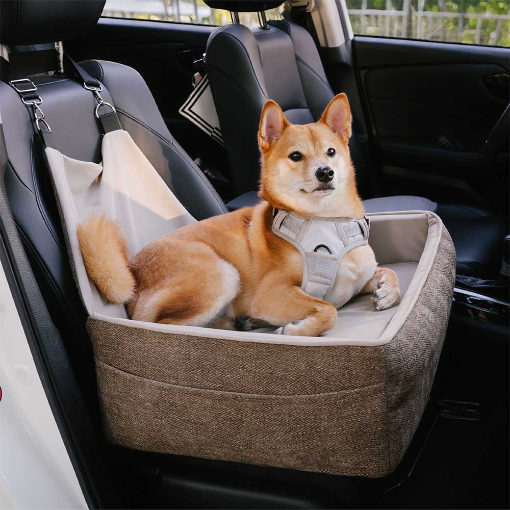 Travel Safety Seat Thickened Elevated Dog Car Seat