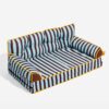 Stripe Waterproof Foldable Large Dog Sofa Bed - Su